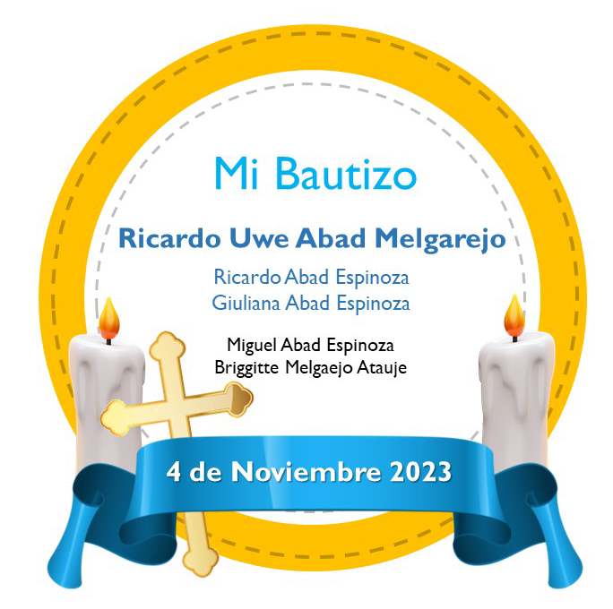 Diseño bautizo 5